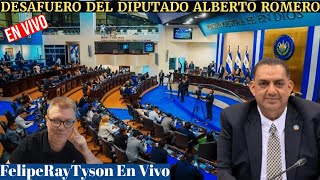 Desafuero y Antejuicio del Diputado Alberto Romero EN VIVO, Plenaria Extraordinaria El Salvador