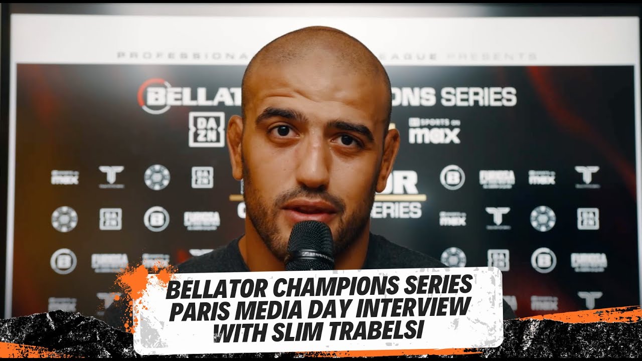 Bellator Champions Series Paris Media Day Interview With Slim Trabelsi