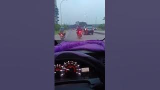 story wa nyetir mobil sore hari