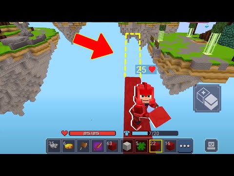 CONSTRUINDO PONTE de COSTAS - BED WARS BLOCK MAN GO