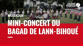 Le Bagad de Lann-Bihoué en concert