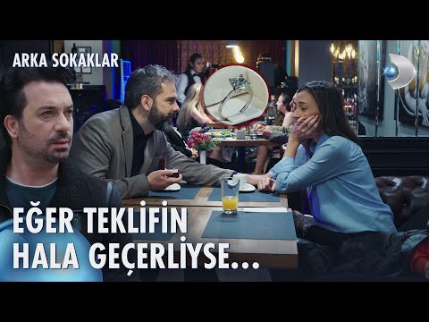 Aylin, evlilik teklifine ne cevap verdi? 💍 | Arka Sokaklar 651. Bölüm