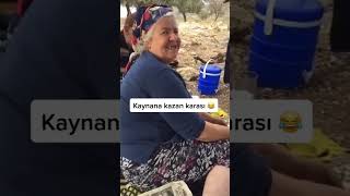 Kaynana kazan karası diye mani söyleyen teyze #komikvideolar #keşfet #komedi #komedishort Resimi