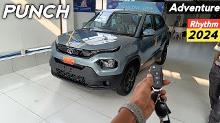 Tata Punch Adventure Rhythm 2024 ❣️| मात्र ₹ 7.35 लाख में! Tata Punch का Most VFM Variant 🤑|