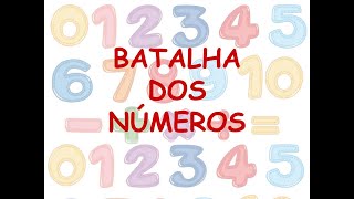 Batalha dos números: jogo educativo