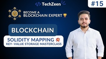 Blockchain Tutorial #15: Solidity Mapping EXPLAINED 🔥 Key–Value Storage MASTERCLASS (2025)