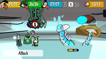 Bug Fables EX Bosses All Modifiers + Hard Hits: Tidal Wyrm