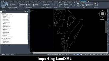 Importing LandXML Surface - AutoCAD Civil3D