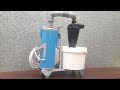 Циклонный фильтр из пылесоса для штробореза