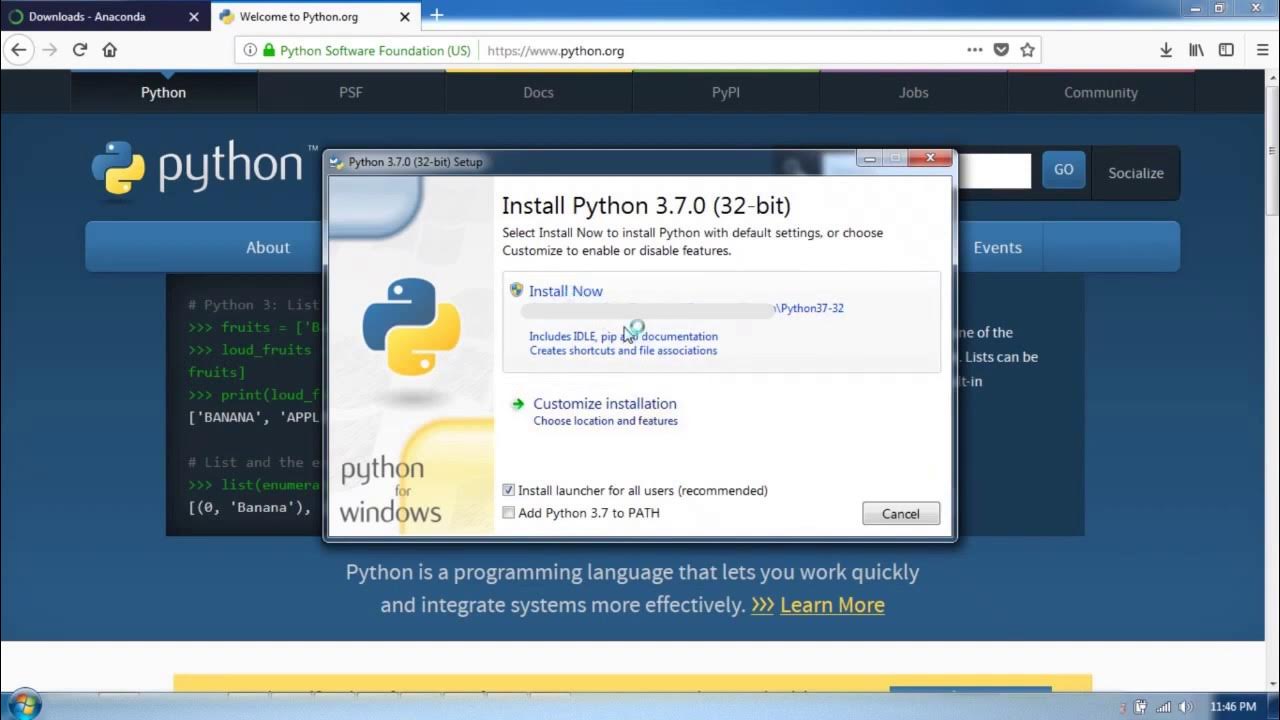 How to Install Pandas (and Python) using Anaconda - YouTube