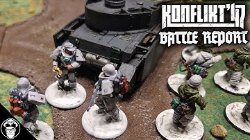 A New Era Of War! The Axis Vs Soviet Bloc - 1500pts Battle Report | Konflikt 