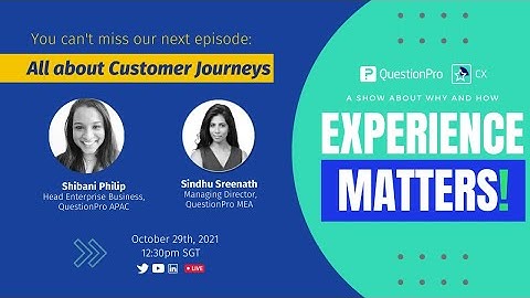 Experience Matter Episode 2 - All about Customer Journeys