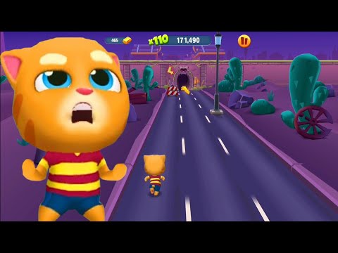 Talking Tom Gold Run Las Vegas () - Talking Ginger  (iOs, Android Gameplay #759)