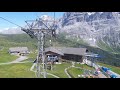 Gondelbahn Grindelwald-First Talfahrt Station Schreckfeld