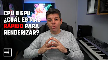 ¿Es la CPU más rápida que la GPU?