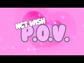 NCT WISH | POV | WISHZEN KARAOKE