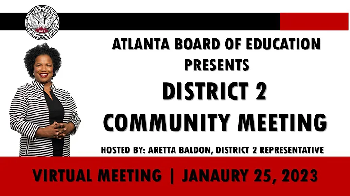 District 2 Community Meeting - January 25, 2023