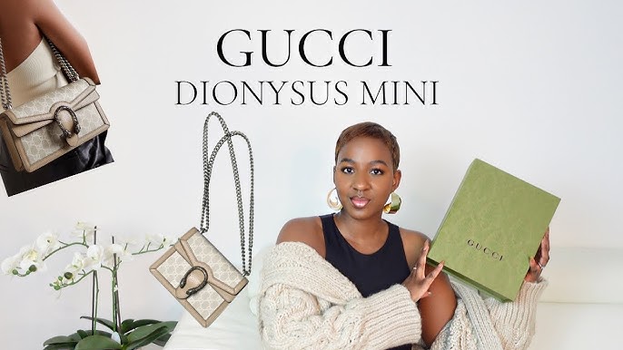 REVIEW: GUCCI SUPER MINI DIONYSUS  4 MONTHS LATER… Is it worth it? What  fits? 