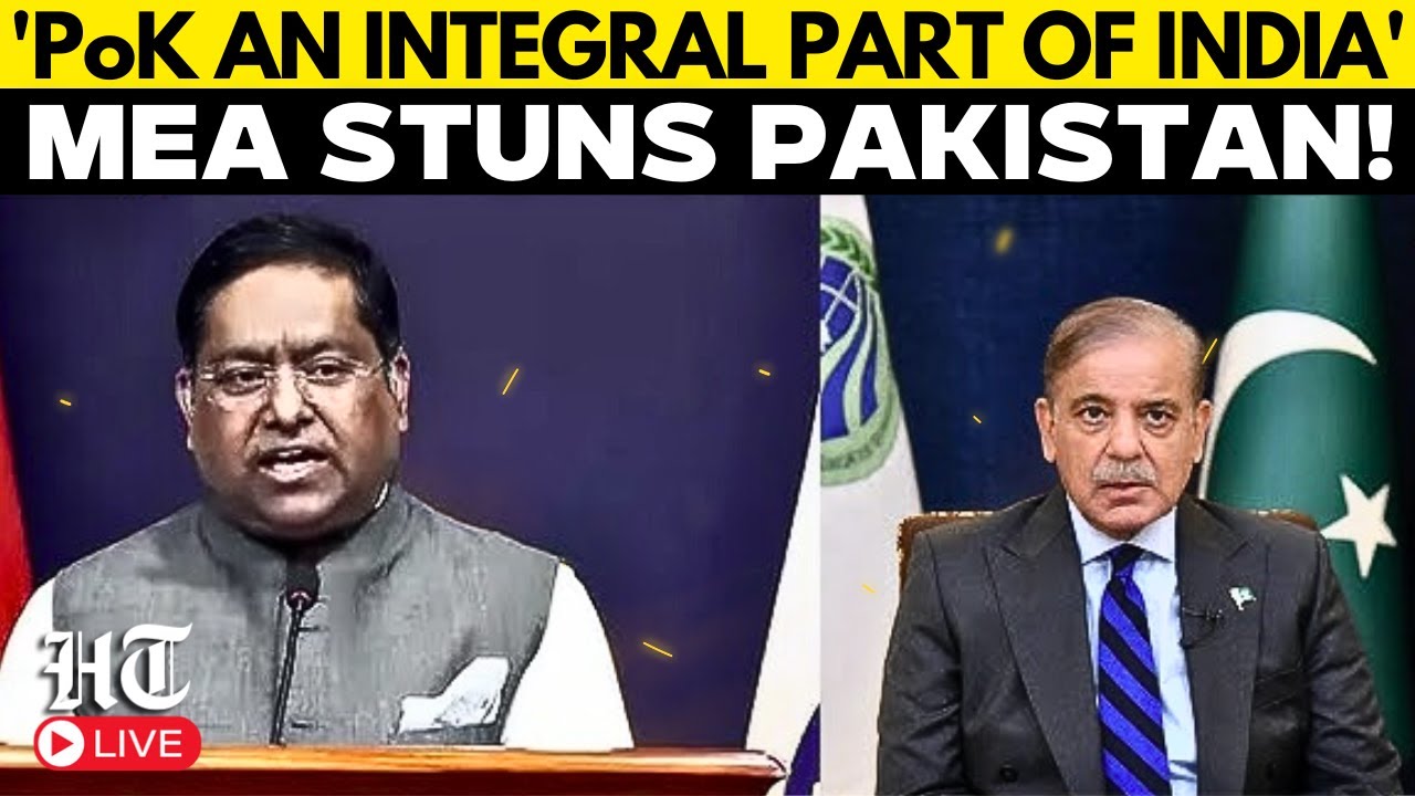 Pakistan R Mea MEA LIVE: ‘Pakistan Must Be Held Accountable’: MEA DROPS BOMBSHELL Amid ...