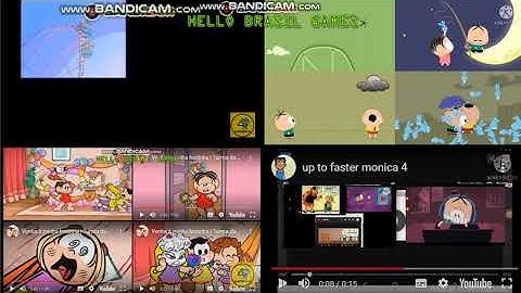 up to faster superparison to Turma da Mônica