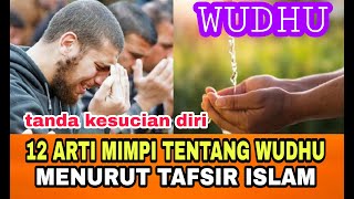 12 ARTI MIMPI TENTANG WUDHU, tafsir mimpi dan maknanya.