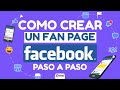 Como Crear un Fan Page de Facebook 2021