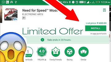 Paid APPS GAMES For FREE on Android without ROOT  officially By  Google (100%legal)(limited offer)