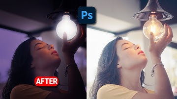 How to Inverse Curve Technique for Painting Light! Adobe Photoshop