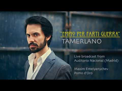 "Empio per farti guerra". HANDEL. Tamerlano. Juan Sancho