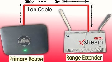 How to use Airtel Xstream Router as Extender IAirtel Xstream Router ko secondary router kaise banaye