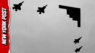 Download Lagu B-2 Bomber and Fighter Jets Fly Over Trump and Putin on Alaska Tarmac MP3 Download Lagu B-2 Bomber and Fighter Jets Fly Over Trump and Putin on Alaska Tarmac MP3