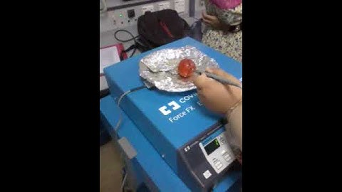 ESU experiment using monopolar