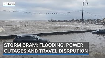 Thumbnail for Storm Bram triggers flooding, power outages and major travel disruption in Ireland