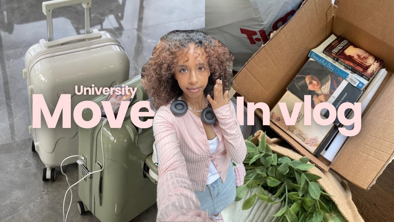 University Move In Vlog 🎓| uk uni - YouTube