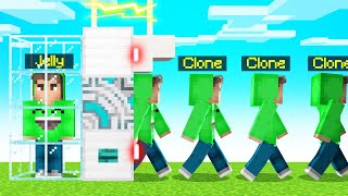 I CLONED MYSELF In MINECRAFT! (Jelly Army)