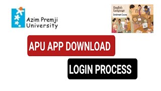 Login process through APU APP screenshot 1