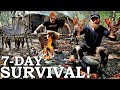 Catch and Cook Survival Challenge | 100% WILD Food SURVIVAL Challenge