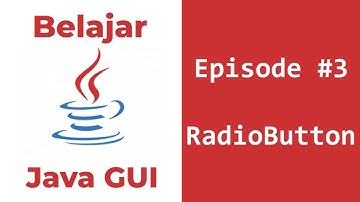 Tutorial GUI Java - Cara Membuat Radio Button Dan Menampilkan Nilai Pada Textfield