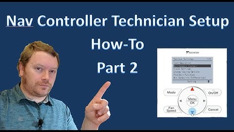 How to setup a Daikin NAV Controller Part 2 | Daikin BRC1E73 | NEW CONTROLS SERIES Ep.5 (12-3-2020)