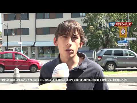 IMPIANTO BIOMETANO A MODOLETTO: RACCOLTE NEGLI ULTIMI GIORNI UN MIGLIAIO DI FIRME CO... | 11/08/2025