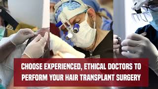 Celebrity Why choose untrained & unlicensed personnel over ethical experienced hair transplant surgeons? Profile