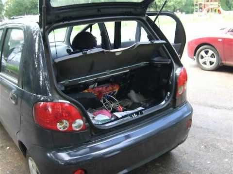 Матиз 85U - Задний бампер от Chery QQ Sweet. Матиз 85U - Задний бампер от Chery QQ Sweet.