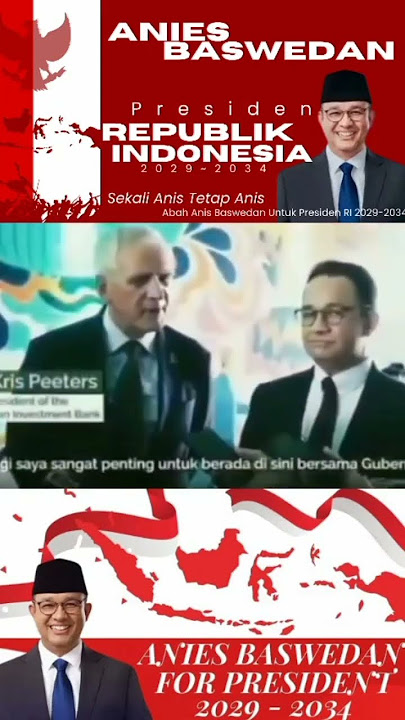ANIES BASWEDAN IN INTERNATIONAL ASSOCIATION SPEAKING ENGLISH