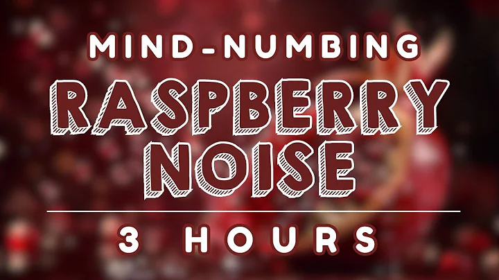 Mind Numbing Raspberry Noise | 3 Hours BLACK SCREEN | Study, Sleep, Tinnitus Relief & Focus