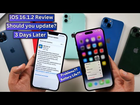 iOS 16.1.2 Review 3 Days Later | Should you update to iOS 16.1.2