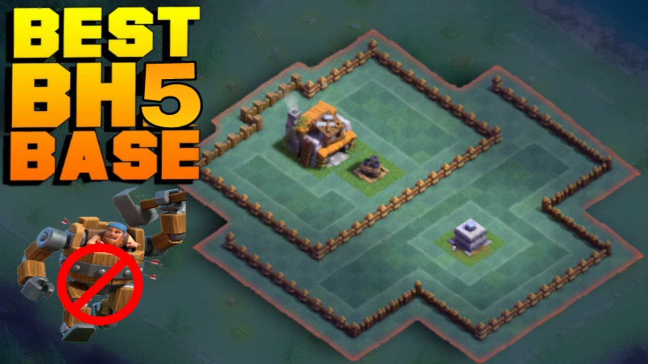 Epic BEST BUILDER HALL 5 BASE Design BH5 BASE LAYOUT 3000