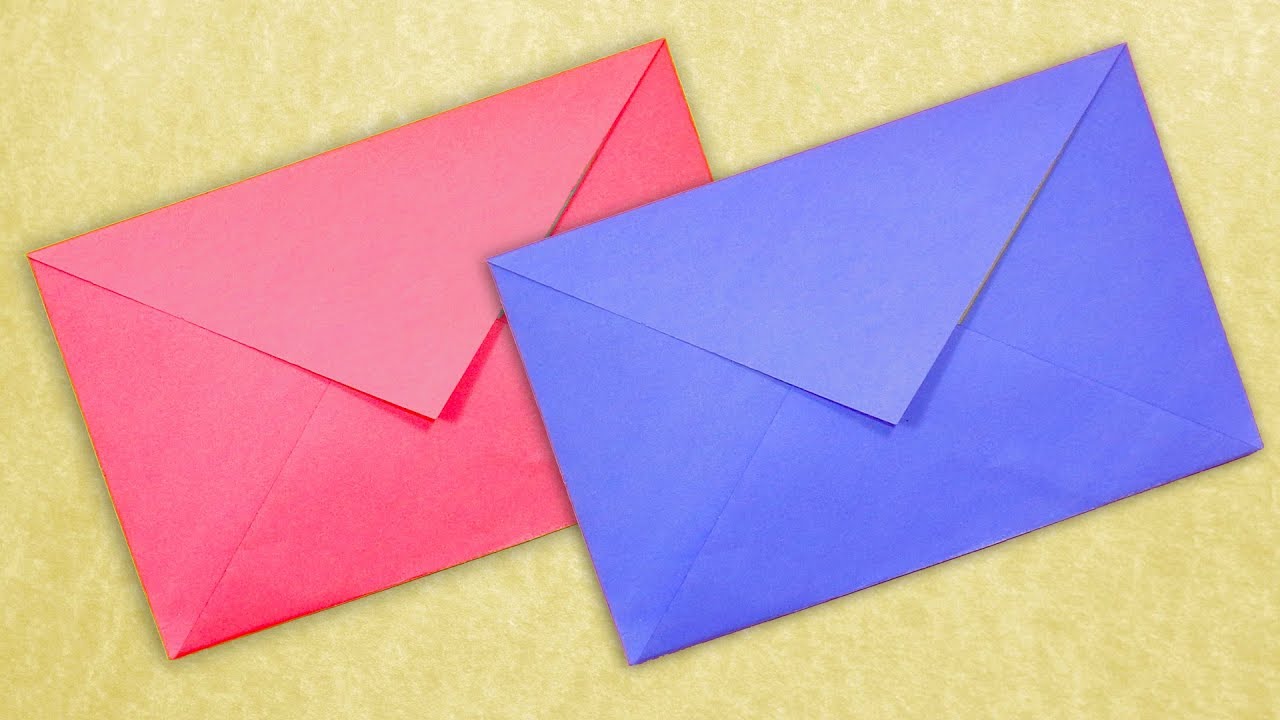 How To Make Paper Envelope Without Glue Freeda Qualls Coloring Pages