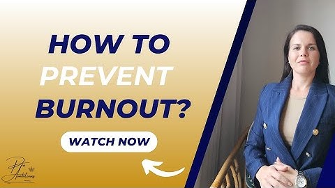 DO THESE 3 THINGS TO PREVENT BURNOUT! DO IT NOW!