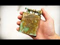 Large Lighter restoration with 24 Karat gold plating