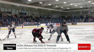 GOHL Releases Full 2026-27 Schedule | Rogers tv